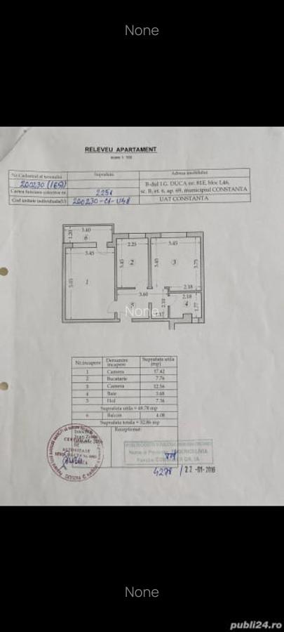 Apartament 2 camere | Zona Casa de Cultura| Pret: 105.000 € - 5