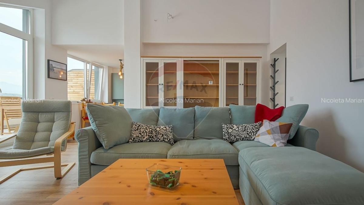 Apartament cu terasa panoramica de inchiriat Uno Brasov - 20