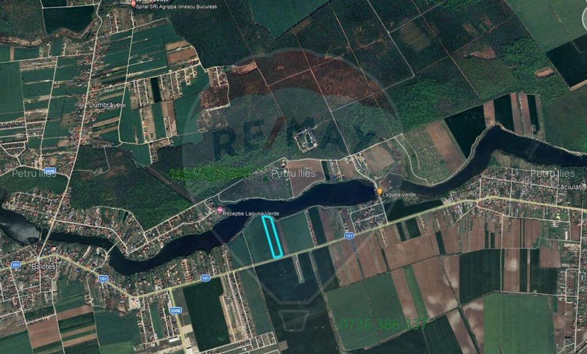 Teren intravilan, 17800 mp, Balotesti / Soseaua Unirii - 4