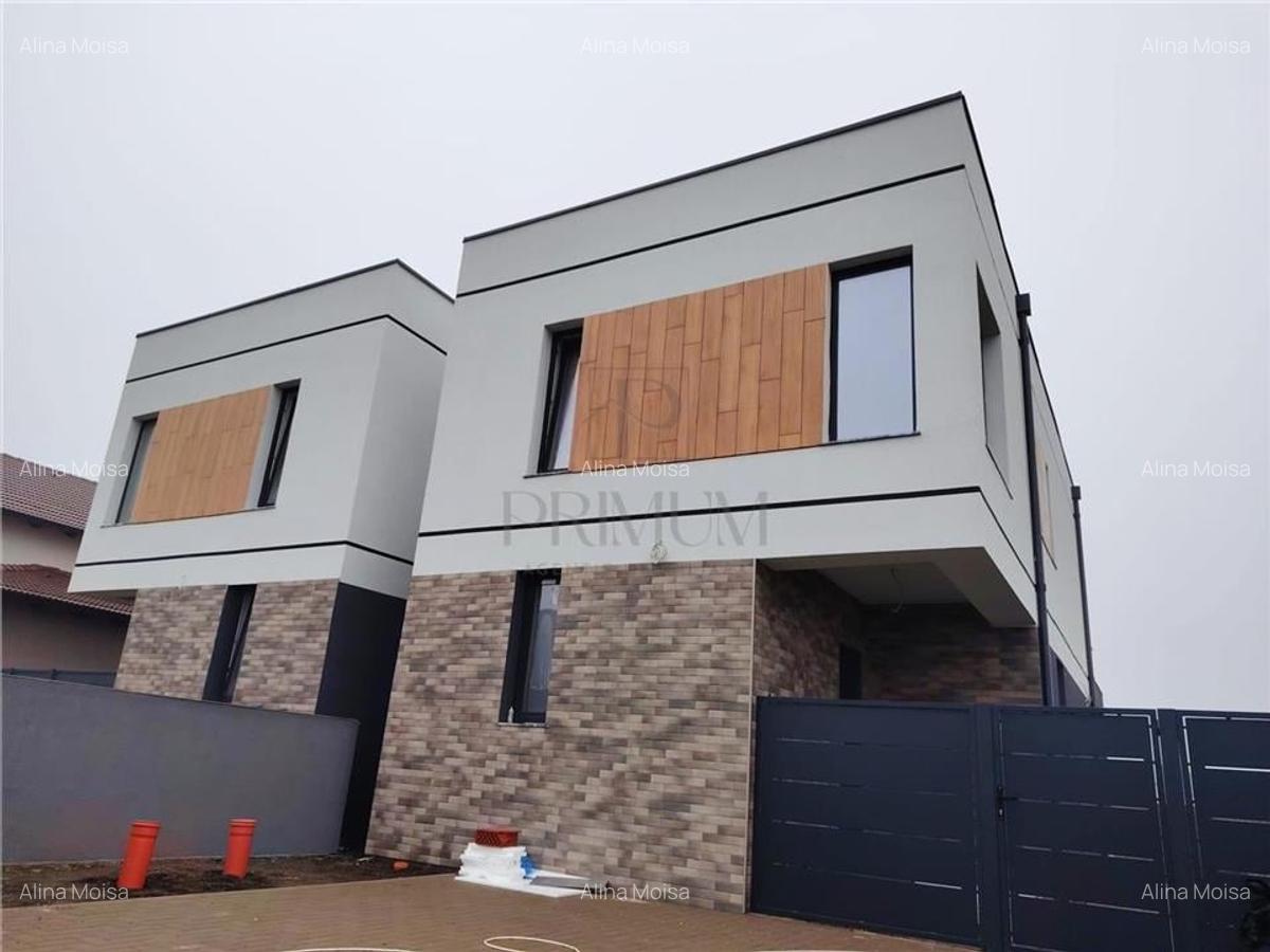 Duplex despartit prin camera tehnica - modern - teren 370 mp - 1