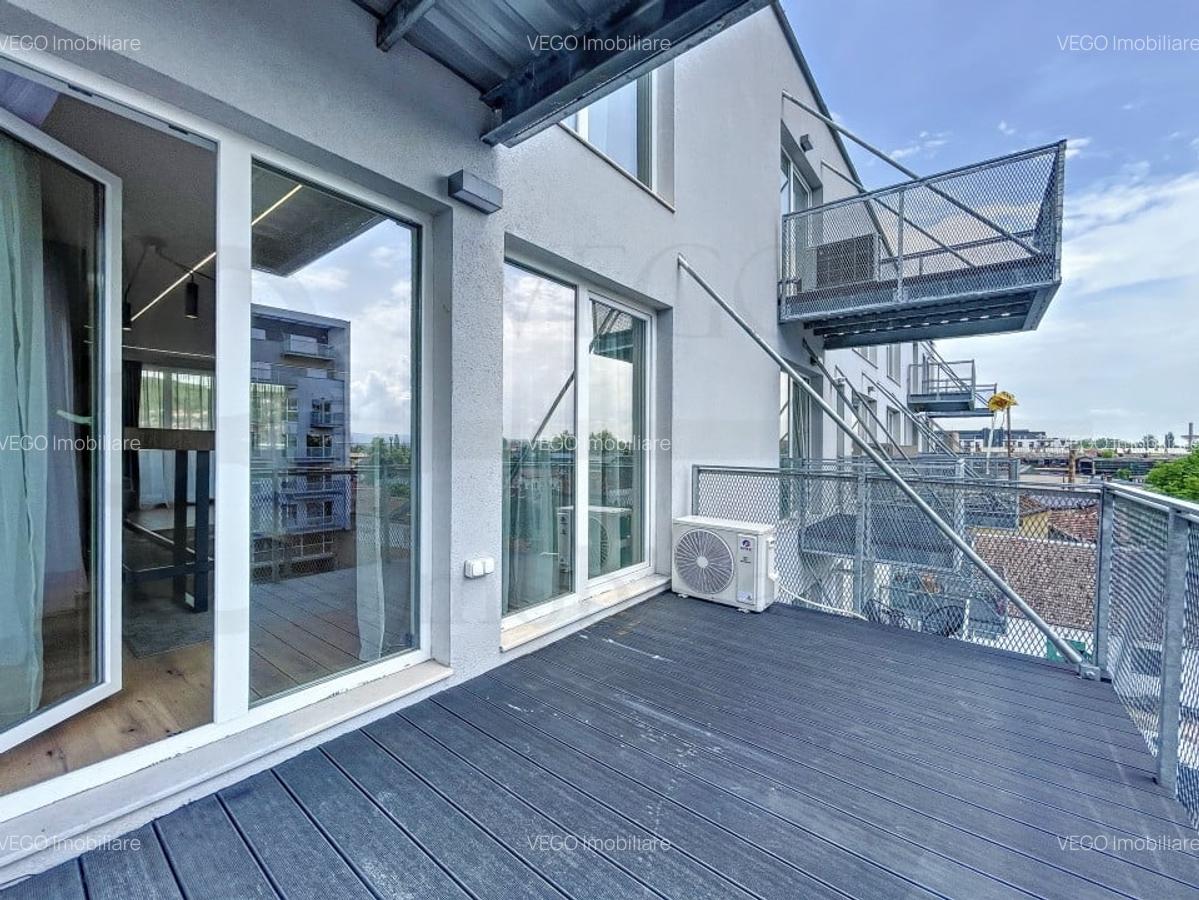 Penthouse pe 2 niveluri, 3 camere, 115 mp, garaj, zona Liberty Park - 18