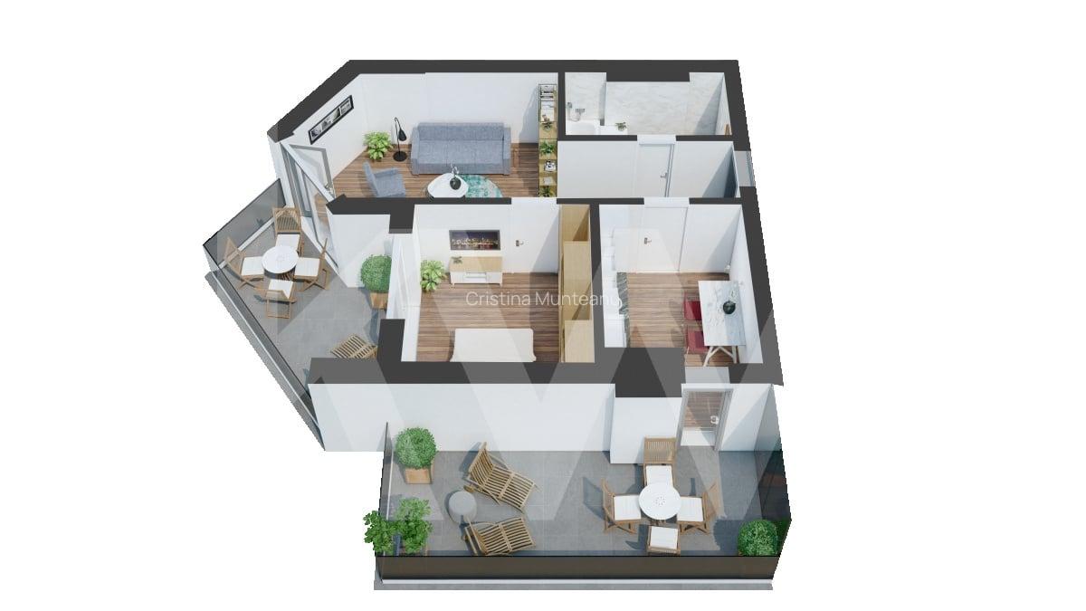 Rafinament, lumina si doua terase cu personalitate - 16 Rafinament, lumina si doua terase cu personalitate - 16