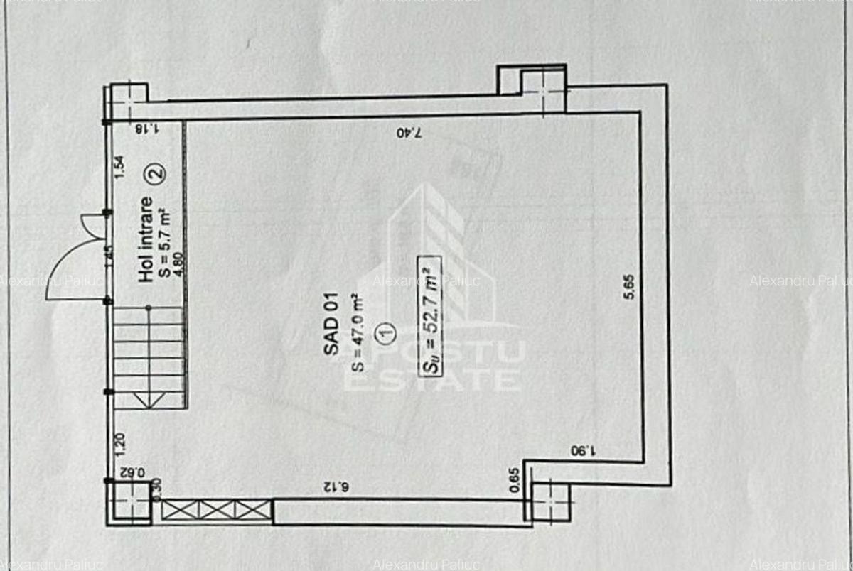 Spatiu comercial 53mp utili, 0% Comision, Calea Circumvalatiunii. - 4
