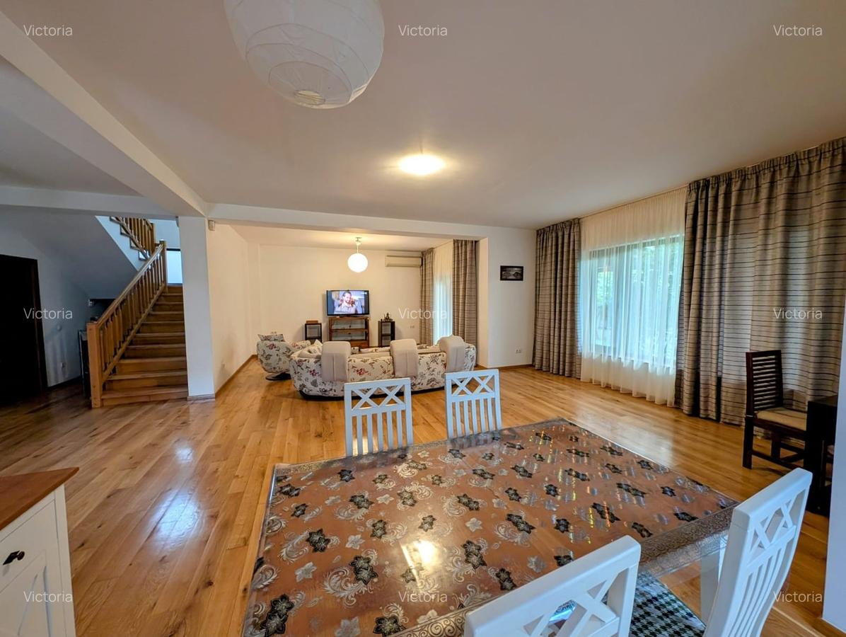 Mogosoaia-centru,teren 440mp,pe colt,5 min de parc,mob/utilata,lux,5 cam.,libera - 7