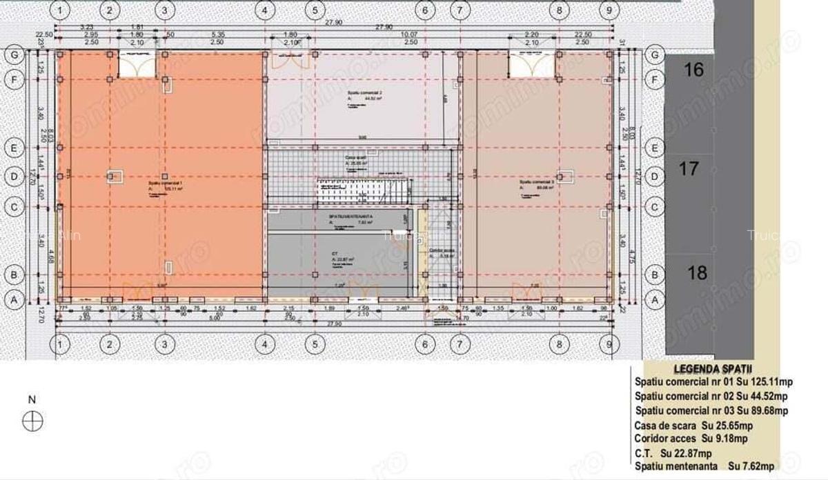 IMI Residence - Spatiu comercial la parter - 89.98 mp - cu vitrina - 6