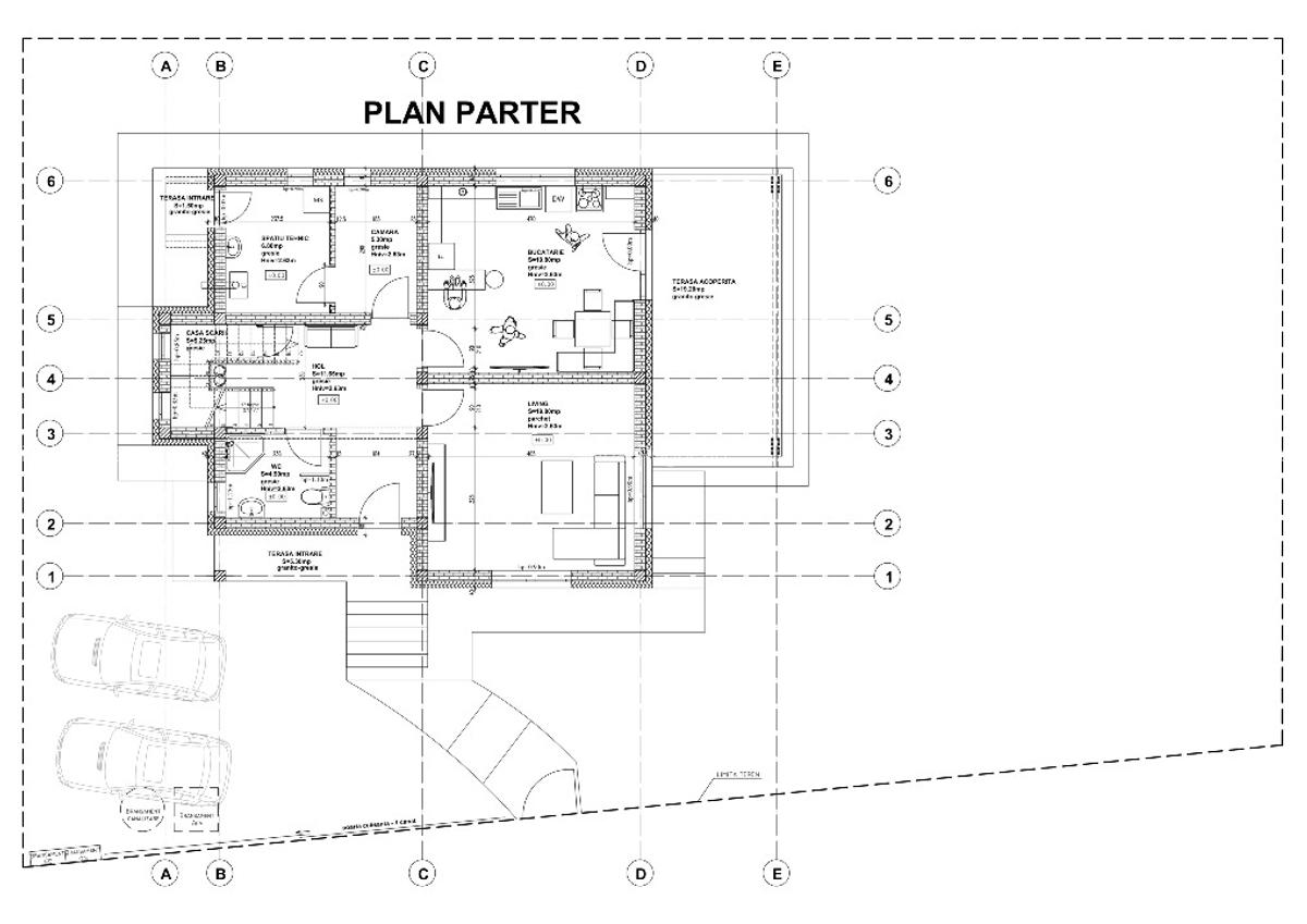 PF vând casă individuală P+E -5 cam 146 mp utili, Chinteni – 180.000 € - 7