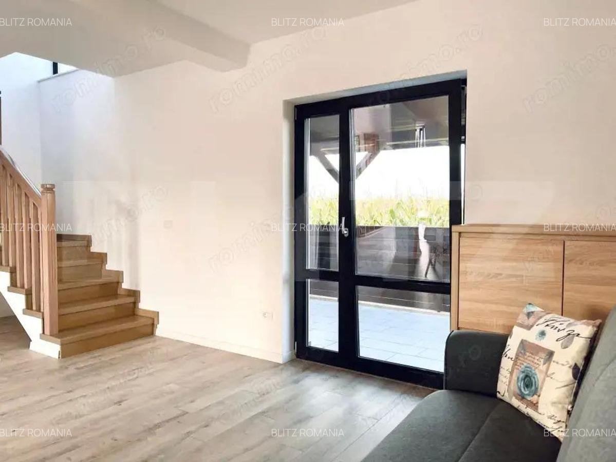 Casa moderna, tip duplex, de inchiriat, 88 mp + 200 mp teren, zona Lisaura - 5