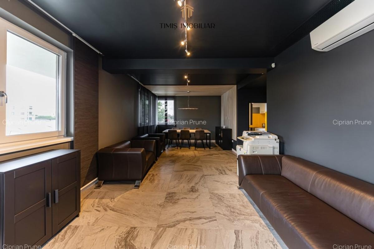 Spatiu comercial ultramodern  - terasa, 2 parcari & intrare separata - 8