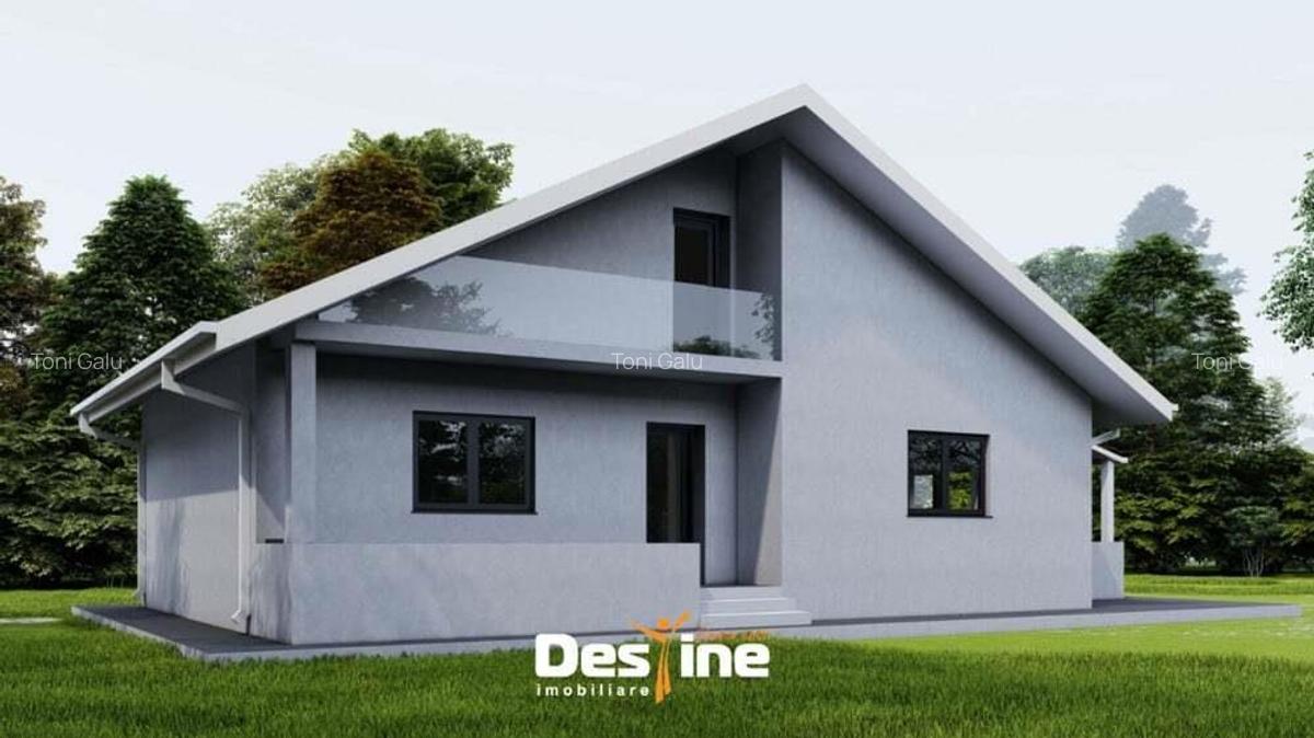 Ciurbesti - Casa individuala 3 camere 90Mp + Teren 400 mp - 1