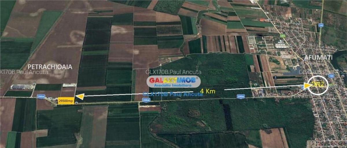 Teren la sosea Afumati Petrachioia 29500 mp pentru Industria - 8