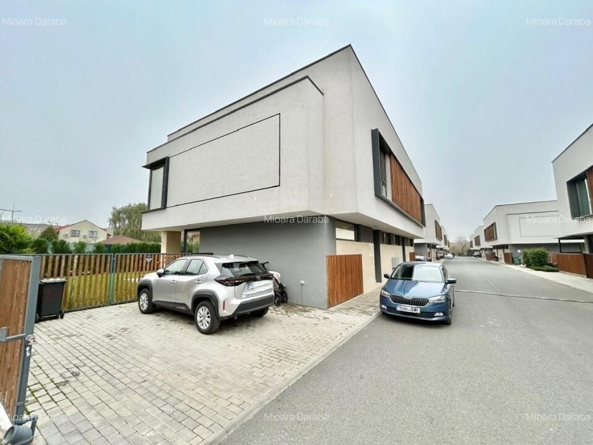 Vila moderna, complex rezidential cu acces controlat, loc de joaca, zona Pipera - 23