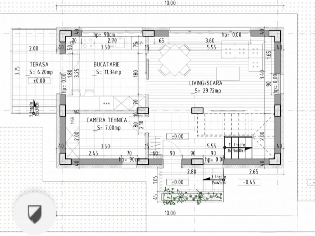 Vila individuala - Parter+Etaj - 3 camere -fatada ventilata - zona de case - 3