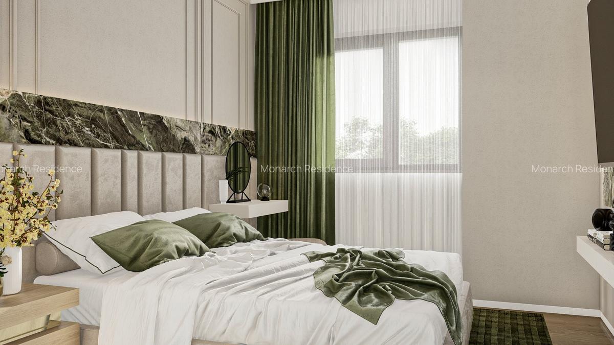 3 camere, vedere pe 2 parti, 2 bai - MONARCH RESIDENCE - 12