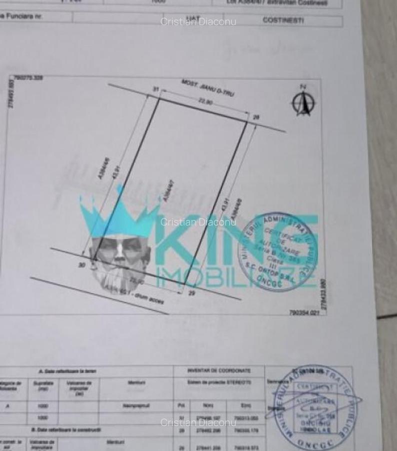 Oportunitate Teren 3000MP Extravilan 69 ML deschidere in Cos - 2