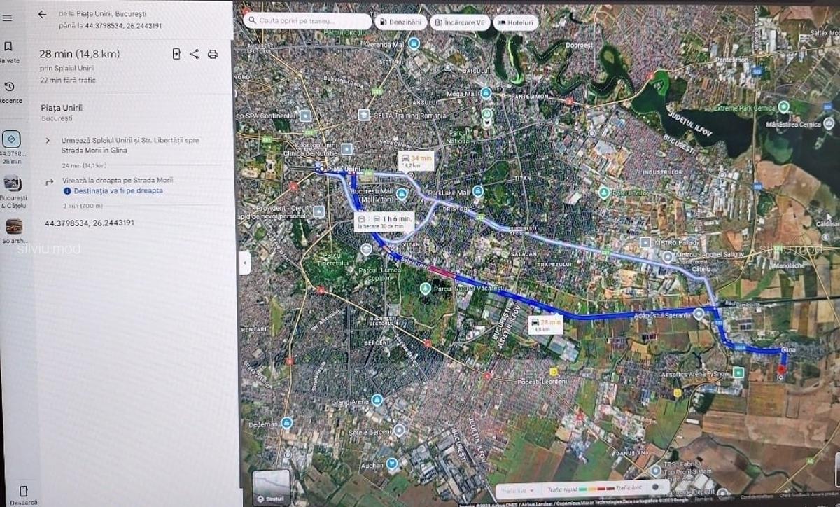 Vand 1000m² teren intravilan construibil la 15 km de Piata Unirii București - 3