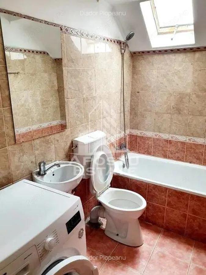 Apartament 1 camera, 40 mp, mansarda, centrala proprie, Buziasului - 4
