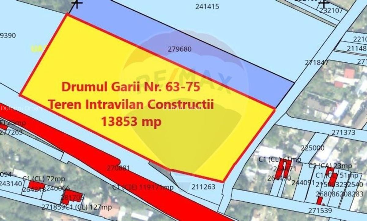 Teren Construcții intravilan de 13853 mp, în Giulești - 1