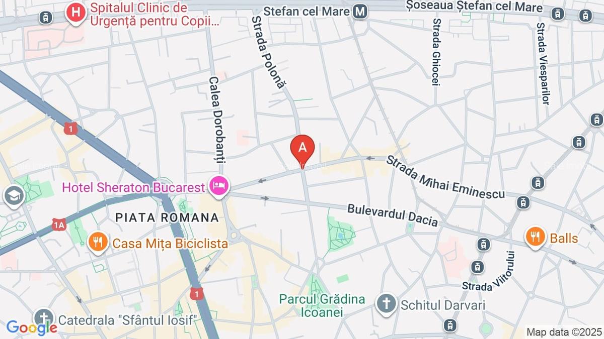 BUCUREȘTI, P.Romană, PF, Apart. 2c decom, 2018, mobilat, utilat, 380.000 eur neg - 1