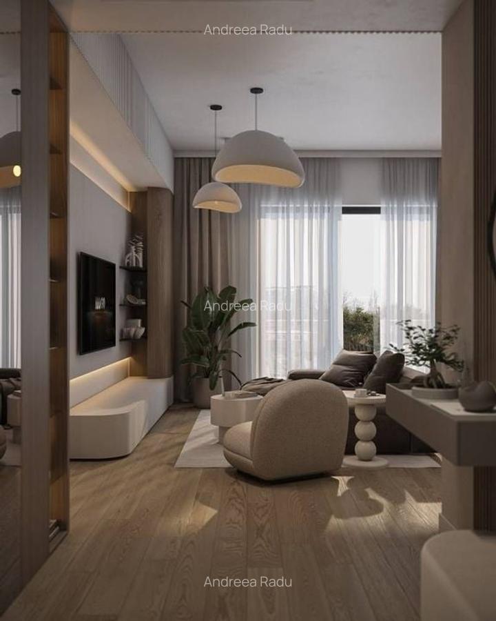 Apartament de 2 camere de vânzare - One Verdi Park - Nemobilat - 3