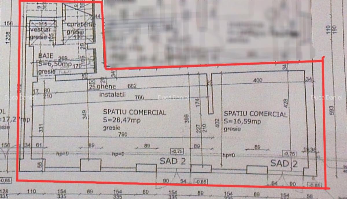 Inchiriem 52mp spatiu comercial 500 euro in centrul Timisoarei - 2