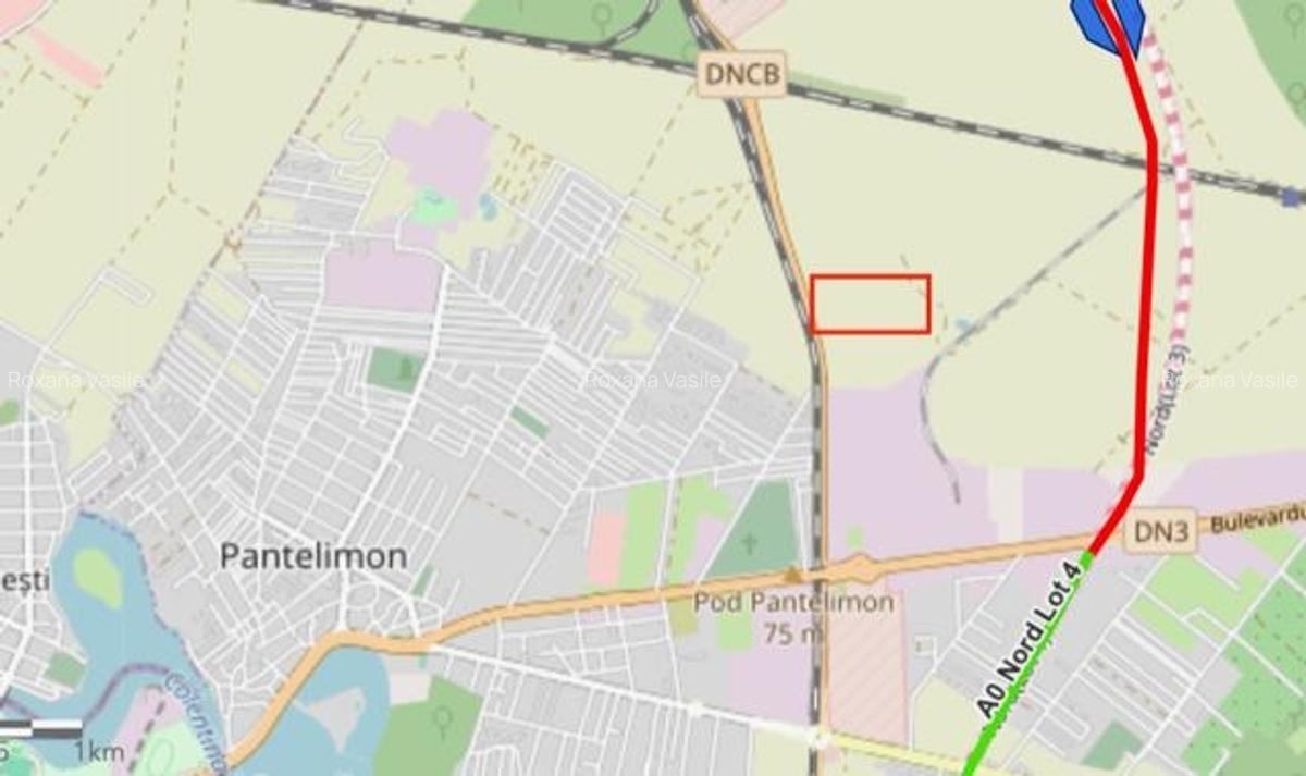 Centura  Pantelimon   Suprafata  Compacta  71 889mp Teren  Extravilan - 2