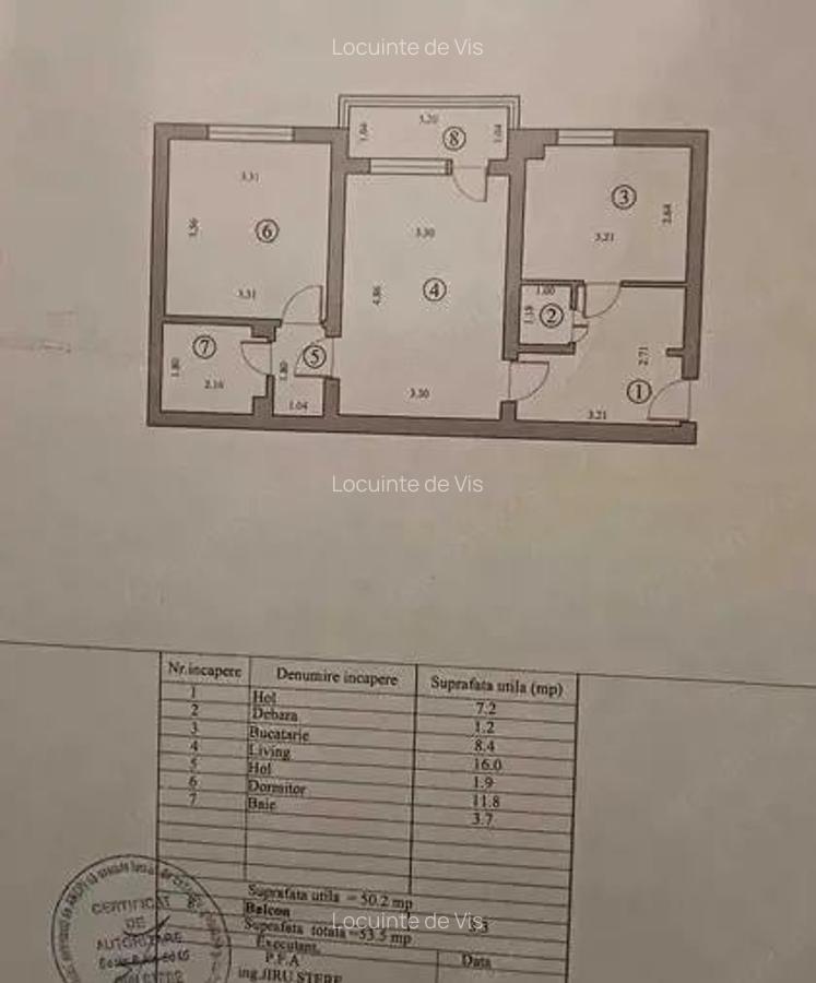 Apartament 2 camere - 1