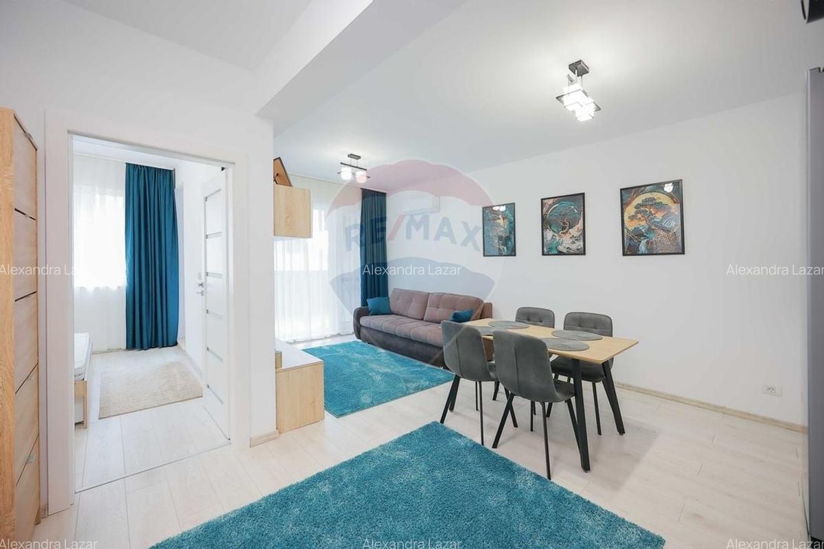Apartament cu 2 camere decomandat, mobilat în Nufărul - 2