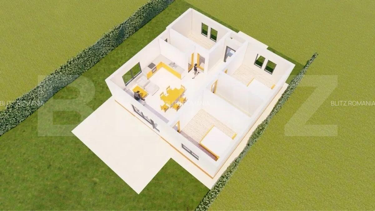 De vanzare casa semifinisata , 92mp, Martinesti - 2