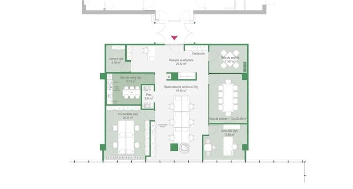 Spatii birouri de clasa A - Metrou Aurel Vlaicu - 186 mp - 5