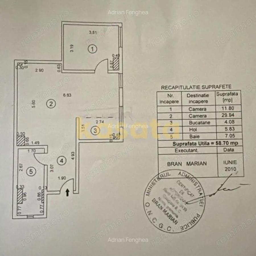 OPORTUNITATE RARA: APARTAMENT 2 CAMERE LA PODUL CONSTAN?A CHITILA - 8