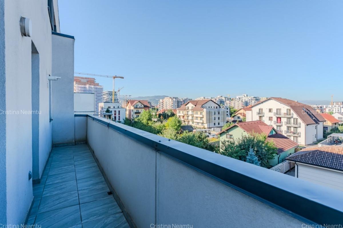 Apartament modern, 3 camere, mobilat, zona Coresi - 12