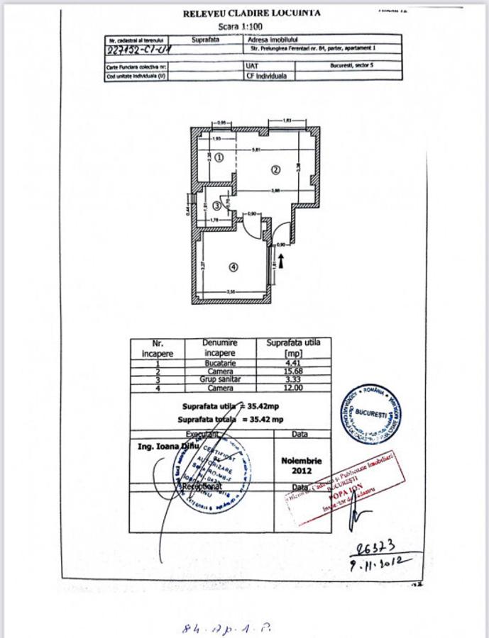Apartament 2 camere valtoarei zetarilor - 1