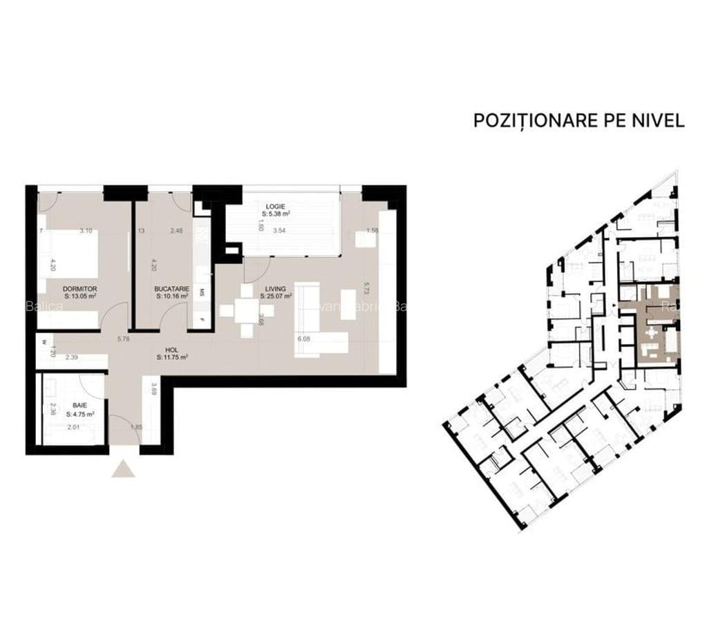 COMISION 0% | Central | Nord One Brediceanu | 1 si 2 camere - 7