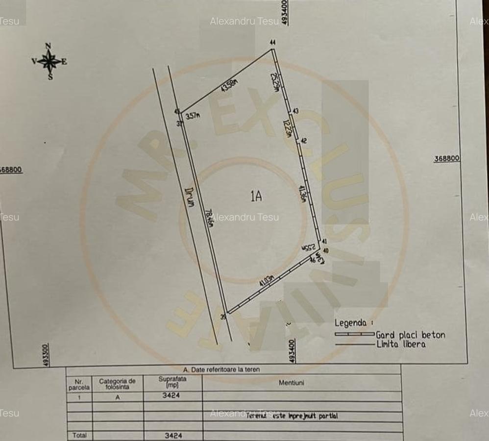 Teren zona Arpechim - Acces A1 si Dex Pitesti Craiova 3424 MP - 4