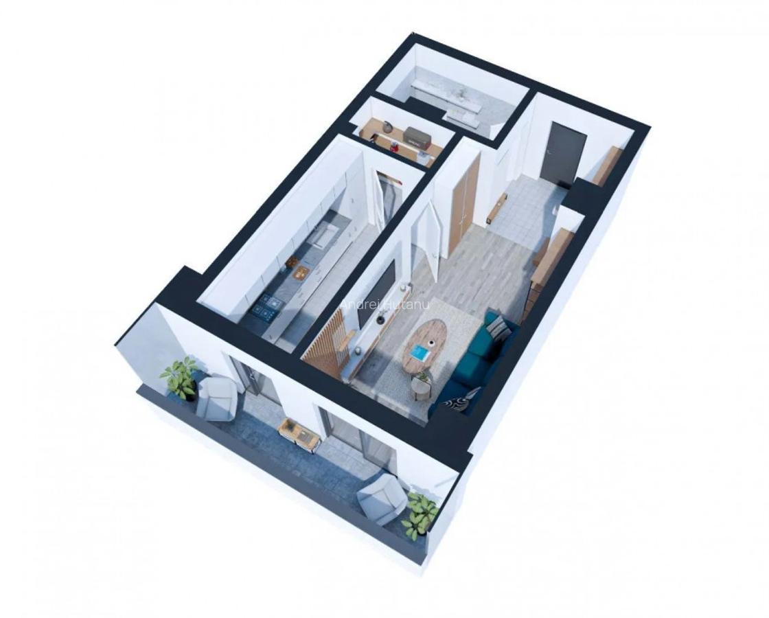 APARTAMENT 1 CAMERA , NICOLINA , CONSTRUCTIE PREMIUM - 7 APARTAMENT 1 CAMERA , NICOLINA , CONSTRUCTIE PREMIUM - 7