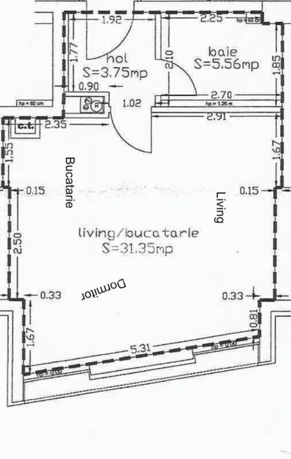 Apartament cu o camera,bloc nou,etaj intermediar, zona Soarelui - 10 Apartament cu o camera,bloc nou,etaj intermediar, zona Soarelui - 10