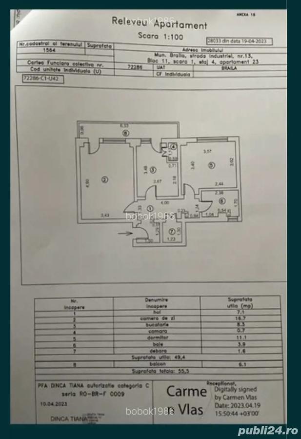 Apartament 2 cam. Conf. 1 VIDIN - 3