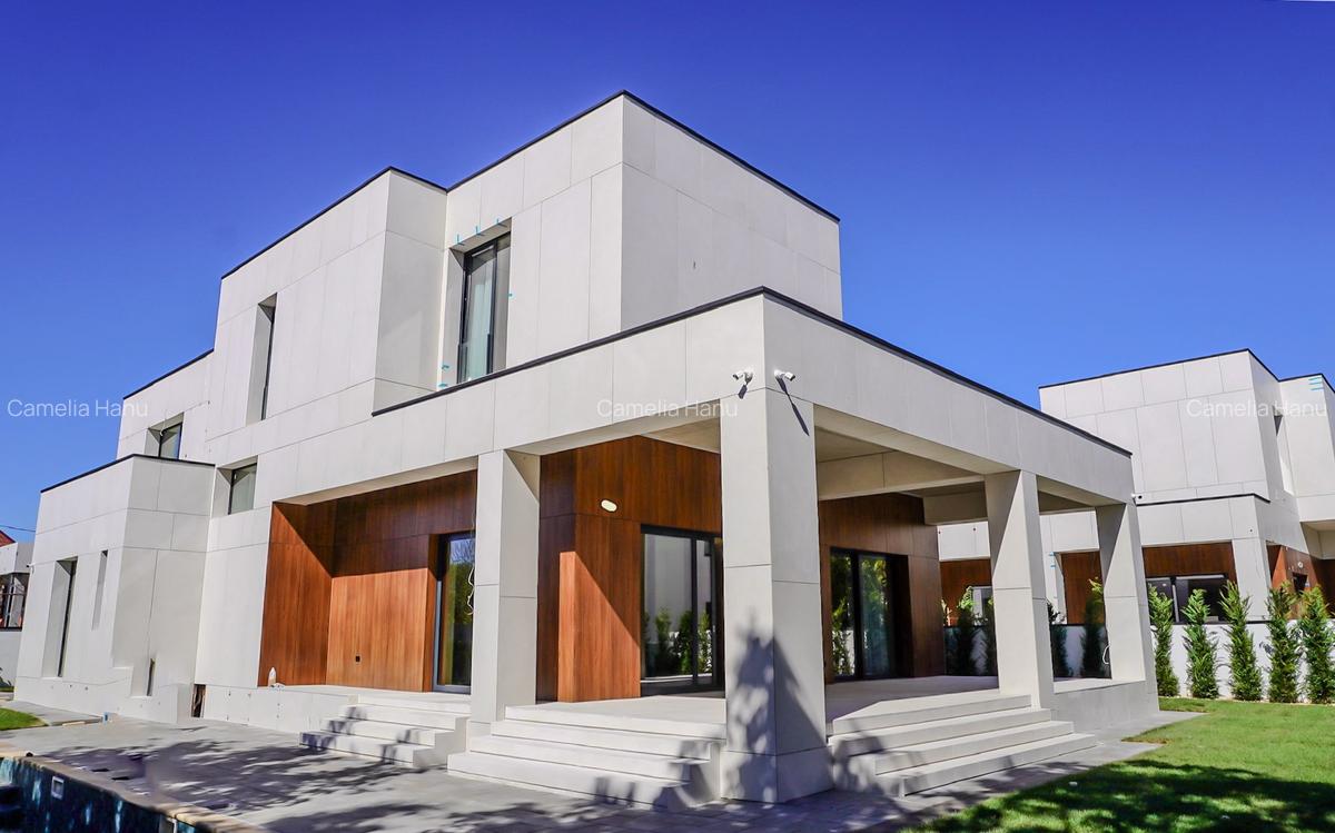 Vila moderna de vanzare 6 camere Pipera-Jolie Ville, complex inchis , nou - 25