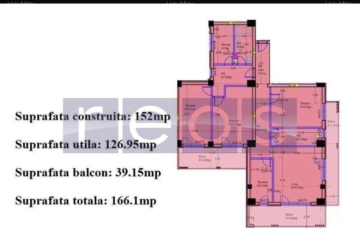APARTAMENT 4 CAMERE | SISESTI-VATRA NOUA |  130 MP UTILI + 39 MP de TERASE - 13