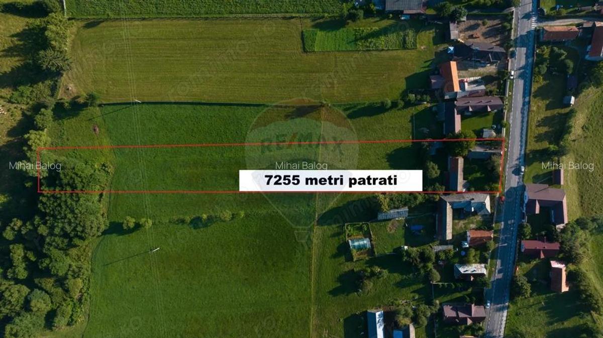 Lini?te, aer curat ?i pamant bun 7255 mp in Vama Buzaului - 16