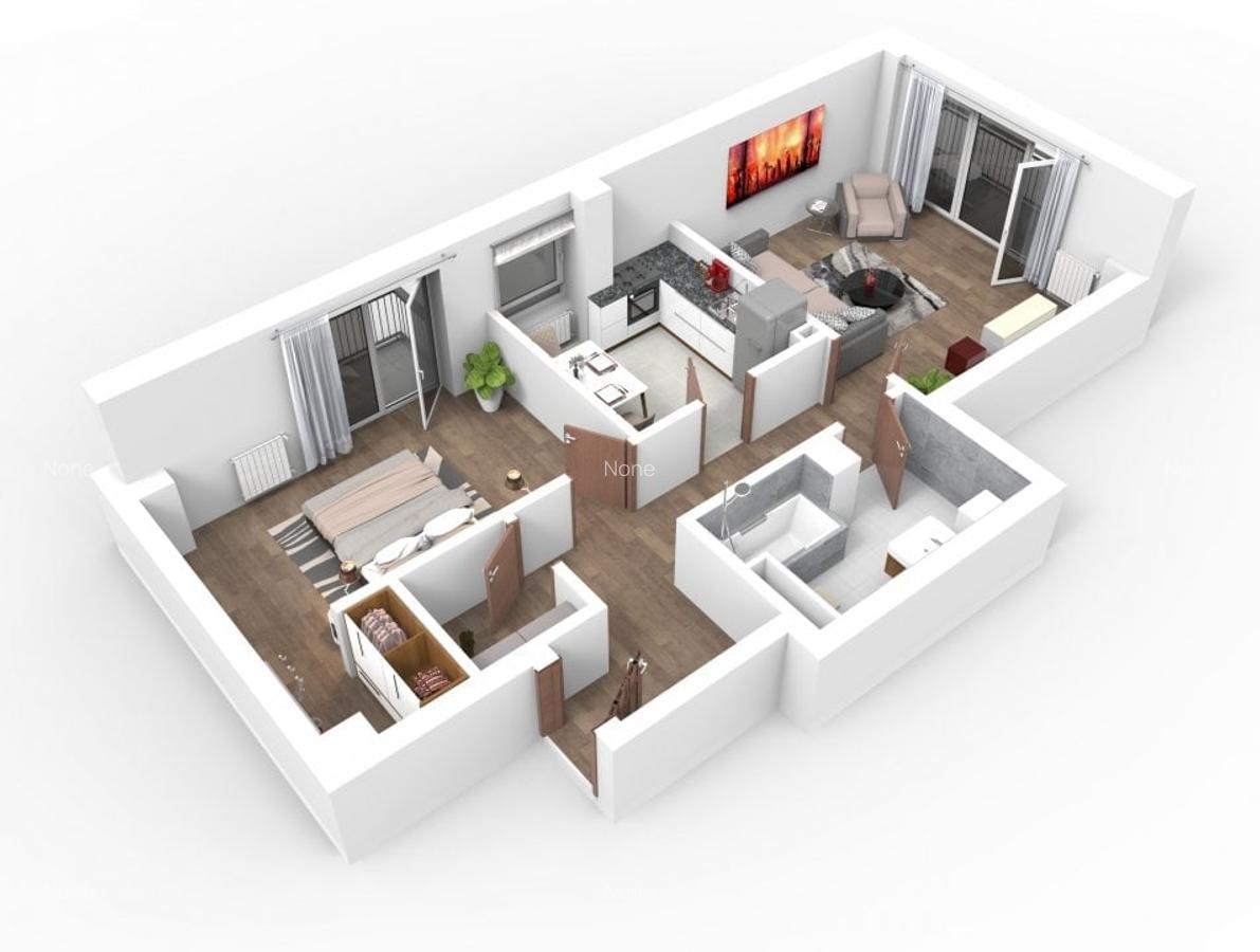 Apartament cu 2 camere decomandat în Triaj - 3