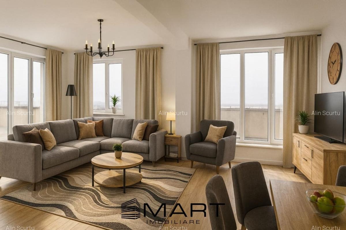 Penthouse cu 4 camere zona Hipodrom 4 Sibiu - 1