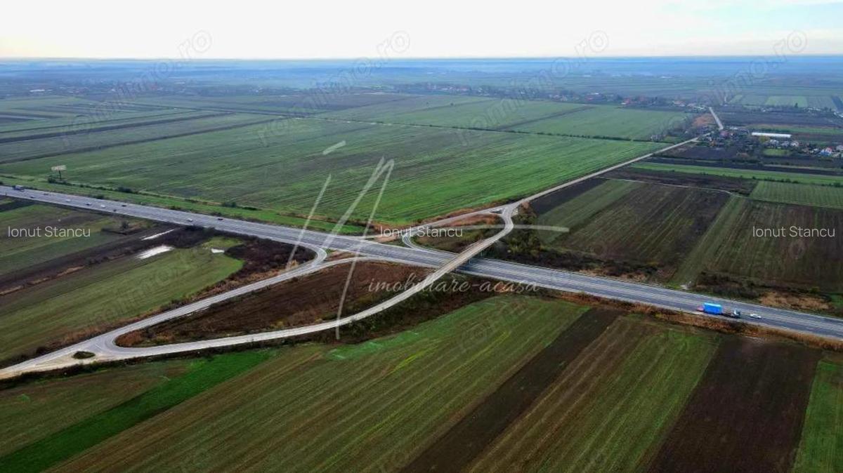 Teren intravilan curti-constructii, industrial, Autostrada A1 - km 62 - 7