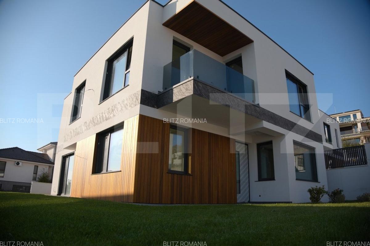 Vila Smart Home, tamplarie casa pasiva, jaluzele ascunse, semineu, sauna. - 2