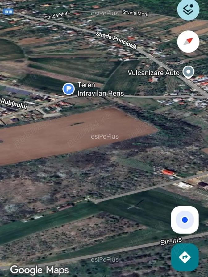 Teren 6.000 mp cu deschidere 30 m la drum asfaltat utilita?i la poarta, zona Peri?, 30 min BANEASA - 5