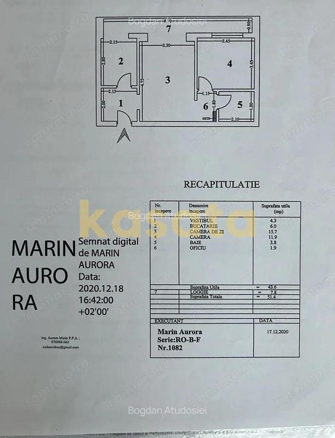 OPORTUNITATE | APARTAMENT 2 CAMERE | OBOR | MOBILAT - 8