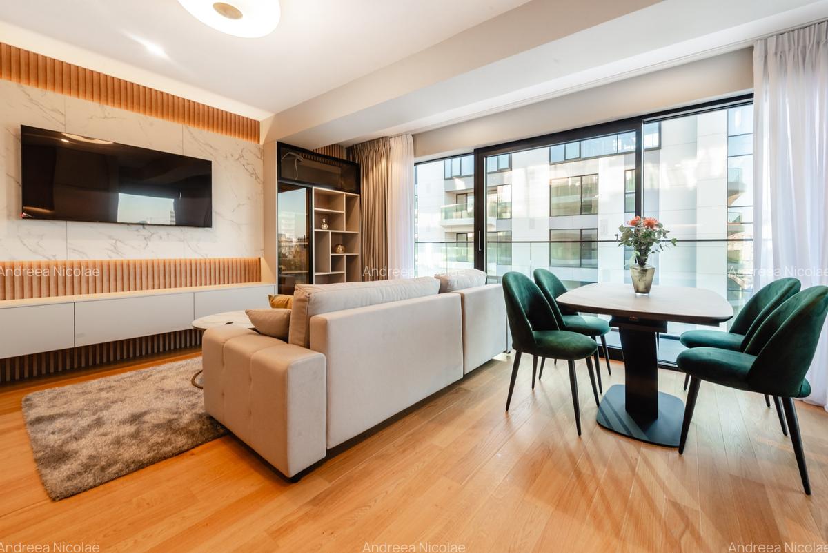 APARTAMENT 3 CAMERE MOBILAT - 121MP - FLOREASCA - PISCINA - COMISION 0% - 12