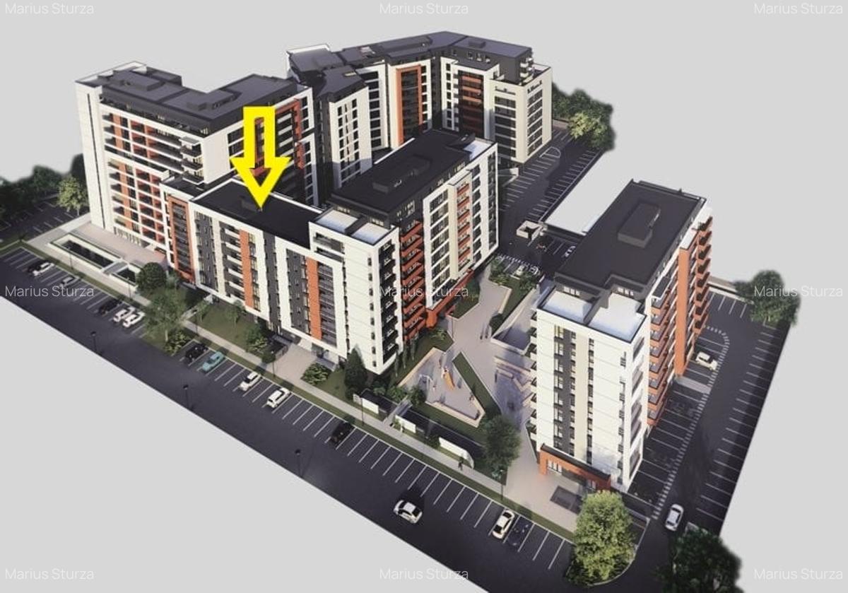 De vanzare Apartament 2 camere, 52 mpu, Bloc Iris Armoniei. 0% Comision - 12