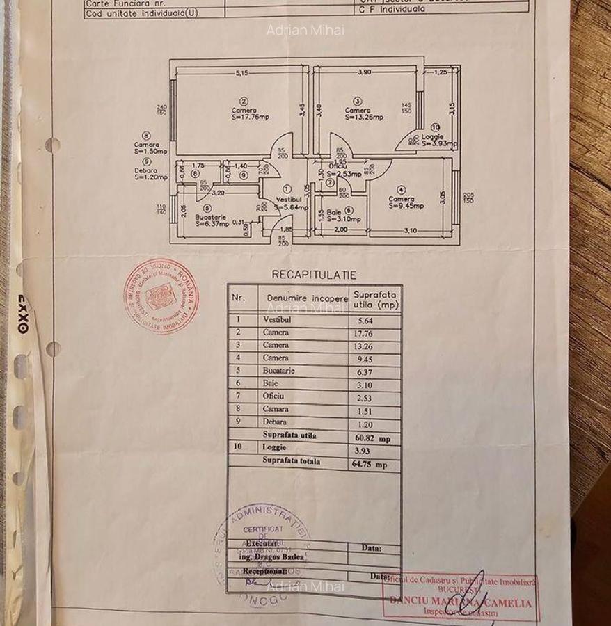Apartament 3 Camere/ Decomandat / 1 Decembrie 1918 - 17