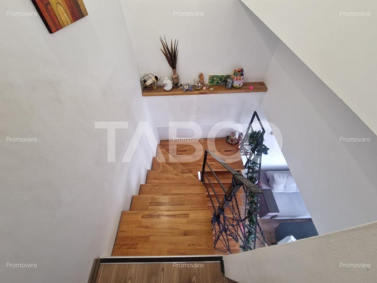 Apartament intabulat la mansarda 3 camere 65 mp balcon Turnisor - 12